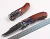 New DA82 Assisted Fast Open Flipper folding blade knife 5Cr15Mov 58HRC Stone wash blade knives with retail box packing