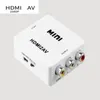 HDMI para RCA GANA 1080P HDMI para 3RCA CVBS AD ADAPTADOR DE AUDIO DE AUDIO DE VÍDEO AV SUPORTA PAL NTSC com cabo de carga USB para P187H