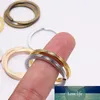 50 Teile/los 30mm Gold Farbe Split Ringe Schlüssel Kette Erkenntnisse Fit DIY Schlüsselanhänger Schleife Hoop Kreise Zubehör Anhänger Schmuck machen