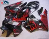 CBR 600 RR Für Honda CBR600RR F5 Motorrad ABS Verkleidungen Karosserie Kit 2005 2006 05 06 Rot Schwarz (Spritzguss)