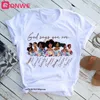 Kadınlar Tanrı olduğunu söylüyor, kız olduğunu söylüyor, bedensel sihir tişört moda grafik tişörtler siyah hayat maddesi juneteenth tshirt üstleri