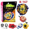 Burst B-167 Sparking Superking Booster Mirage Fafnir NT 2s Spinning Top com caixa de metal de metal giroscópio brinquedos para crianças meninos 201216