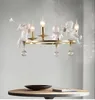 Pokój dziecięcy Sypialnia Żyrandole Oświetlenie Nordic Original Designer Angel Art Hanglamp LED Crystal Candle Light