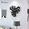 Créatif prisme silencieux horloges murales Design moderne salon décoration de la maison décor pour cuisine décoratif acrylique Art montres H1230