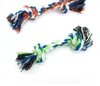 Dog Chew toys Rope Bone Pet Supplies Puppy Cotton Durable Braided Funny Tool Double Knot Toy Pets Chews Knot Play