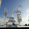 Matrix Perc percolatore Bong Pipa ad acqua bicchiere dab Rigs Narghilè Gorgogliatore Pipa in vetro con ciotola in vetro da 14 mm
