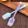 FDA yarı saydam küçük spatula silikon entegre spatula fırın araçları kek mutfak avokado spatula krem ​​mikser dondurma scoop9650844