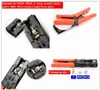 MXITA Justerbar Coax Compression Connector Crimping Tool Wire Cutter för RG58 RG59 RG6 Vattentät kontakt F BNC RCA Y200321