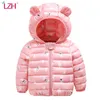 Lzh baby meisjes jas 2020 herfst winter jas voor meisjes trenchcoat kids bovenkleding jas voor jongens jas kinderen windbreker LJ200828