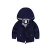 ZWY479 Cabinete Cabinete Crianças Menino Outerwear Primavera Outono Jaqueta para Meninos Casaco de Crianças Inverno Jaquetas de Velo Trench Roupas Infantis LJ201017