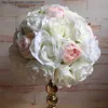 Decorative Flowers & Wreaths 30CM 10pcs/lot Wedding Flower Wall Artificial Silk Rose Table Centerpiece Balls TONGFENG1