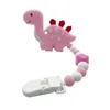 Jouets pour bébés jouets de dinosaure dinosaure denther soulagement jouet avec support de pipes de sucette pour les nouveau-nés neutres neutres pour garçons et filles