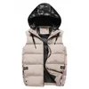 Gros hommes vêtements chauds hiver gilet vers le bas gilet plume conception vestes gilets décontractés manteau hommes vers le bas manteaux