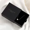 Подарочная упаковка на заказ золото впечатленная ювелирная коробка с логотипом персонализированная шикарная маленькая югористая упаковка.