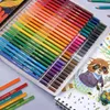 Brutfuner 48/72/120/160/180 Colors Professional Oil Color Pencils Set for School Draw Sketch Art Supplies 201223