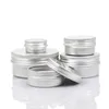 2022 nouveaux contenants de baume à lèvres en aluminium vides pots de crème cosmétique étain artisanat Pot bouteille 5 10 15 30 50 100g