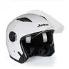 Jiekai 512 Motorcykelhjälm Män kvinnor Electric Bicycle Helmet Dual Lens Visors Scooter Cascos Motorcykel Moto Bike Helmets14671549