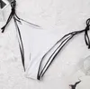 Tasarımcı Fe Summer Moda Üstü Seksi Strap Plaj Bikini Bikini Kadın Mayo Beyaz Siyah Yüksek Kaliteli Mayo Kadınlar İçin Pedler Kalite Lüks