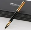 Top Quality Picasso black metal Roller ball pen business office stationery writing Gel pens For Christmas gift1518578