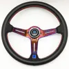 Racha de direção universal Racing de 14 polegadas de 350 mm de couro de couro esportes de escorregem Sparring Wheel9593593