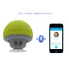 Smart Cute Mushroom Sucking Wireless Bluetooth Speaker Built in MIC Waterproof HIFI Stereo Hands Free Portable Speaker