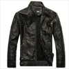 AICHANG 오토바이 가죽 재킷 남성 가을 겨울 가죽 의류 남자 가죽 자켓 남성 사업 캐주얼 코트 T200502