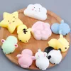 Squishy Min Shange Color Симпатичная игрушка Cat AntiStress Ball сжимает Mochi Rising Ablect Мягкий липкий стресс Сброс Смешное подарок