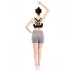 Nakedfeel Fabric Antisweat Pro Training Yoga Fitness Bras Crop Tops Fush Up Shopproof Running Sports Bras Top