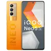 オリジナルのvivo iQoo Neo 5S 5 g携帯電話12GB RAM 256GB ROM Octa Core Snapdragon 888 48.0MP NFC Android 6.62 "Amoledフルスクリーン指紋IDフェイスウェイクスマート携帯電話