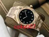 Un nuevo reloj para hombre 39 mm Jumbo Extra fino Esfera de oro rosa 15202 Cal.9015 Reloj de pulsera mecánico (automático) TWS Entrega flash de fábrica
