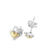 925 Sterling Silver Heart Stud Earrings for Women Fit Pandora Style Birthday Mother's Day Gift Luxury Love Jewelry