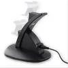 Voor Xbox One PlayStation LED Dual USB Charger Dock Mount Charging Stand Holder voor Draadloze PS4 Xbox One Gamepad Game Controllers met
