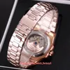 12 Style Haute Qualité Montres 40mm Nautilus 5711 1A-011 010 Saphir Or 18k Asie Transparent Mécanique Automatique Montre Homme Men295F