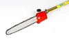 Ny modell Garden Trimmer 43cc 4 i 1 Multi Brush Cuttergrass Cutting MachineWhipper Sniperpole Chain Sawhedger Attachment With9711935