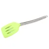 Ny 1 PC Silicone Spatel Spoon Scraper Mixer Smör Rostfritt Stål Handtag Matlagningskök Utensil Cocina Utensilios