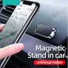 Support universel de téléphone de voiture magnétique Mini support en métal aimant de téléphone portable support GPS support de voiture Dashboad mur avec emballage de vente au détailag8714732
