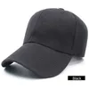 Einfache Baseballkappen mit gebogener Krempe, verstellbarer Riemen für Erwachsene, Herren und Damen, leere Papa-Hüte, Casquette, Schwarz, Rot, Rosa, Marineblau, 9, einfarbig, Großhandel