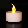 24pllot TEA Light Flickering obejmuje baterie świece LED Bougie Bulk Velas Electric Electric Candles Wesela żyrandelle świąteczne T20019898637