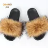 Slides for Women Ry Fox Sandals for Women femmina Scarpe da interno y Plush con flaccucce delle pantofole dimensioni 36-45 C02031904811