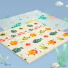 ألعاب طوي Playmat XPE لغز الأطفال حصيرة سميكة infantil غرفة الزحف وسادة قابلة للطي الحصير الطفل السجاد LJ201113