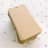 Greeting Cards Wholesale-100Pcs Brown Kraft Paper Tags Label Luggage Wedding Note DIY Blank Price Hang Tag Gift Wholesale1