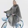 Sicherer reflektierender Rand Fahrrad-Regenmantel Regenmantel Poncho mit Kapuze, winddichter Regenumhang, Mobilitäts-Fahrradabdeckung, Verwendung bei verschneitem Wetter 201202