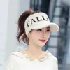 Empty Roof Knitted Hat Lady Autumn And Winter Peaked Cap Snapbacks Letter Outdoors Imitation Mink Fashion Casquette Cycling 7 5jj O2