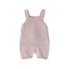 Pagliaccetti per bambini Vestiti Coniglietto Coniglio Lavorato a maglia New Born Boys Girl Tute One Piece Infant Bebes Kids Easter Outfit Cartoon Costume 201027