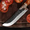 Chef Knife Stainless Steel Traditional Chinese Slaughter Butcher Tools Kitchen Cooking BBQ Gadgets Slicing Meat Vegetables6362023