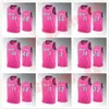 camisas de basquete rosa personalizadas