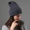 [Rancyword] Cappelli invernali per le donne lana a maglia angora cappello berretti femmina calda coniglio pelliccia pelliccia skullies beanie per ragazza rc2078 y201024