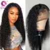 Glueless Curly Lace Front Human Hair Wigs Preucked 13x413x6 Lace Front Wig for Black Women Brazilian Jerry Curl Wig2531014
