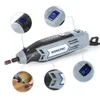 WorkPro 220V Mini broca elétrica Ferramenta rotativa com moagem Acessórios para ferramentas de força Multifuncional Mini Grinder de gravura 201225