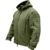 Han Wild Winter Airsoft Kurtka wojskowa Mężczyźni Polar Armii Tactical Jacket Thermal Hooded Kurtka Płaszcz Odzieży Kapturem Odzież męska 201120